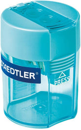 Staedtler 512-006 Double Hole Tub Sharpner Transparent - Al Masam Stationery LLC